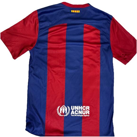 Nike FC Barcelona 2023/24 Home Jersey Men’s Small official, Barca Soccer Shirt - Picture 8 of 12